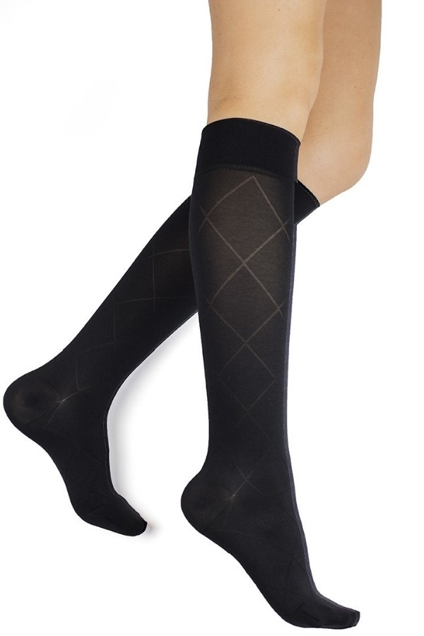 Rejuva Sheer Knee Highs - Sheer Diamond Rejuva Sheer Knee Highs - Sheer Diamond
